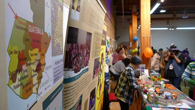 Feria de organizaciones de desarrollo.