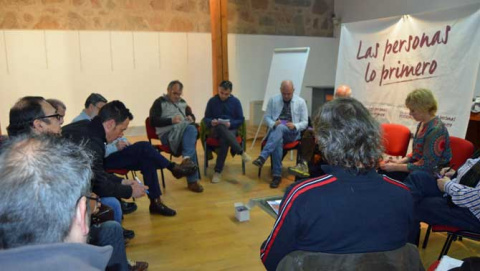 Encuentro de Podemos en Ávila.