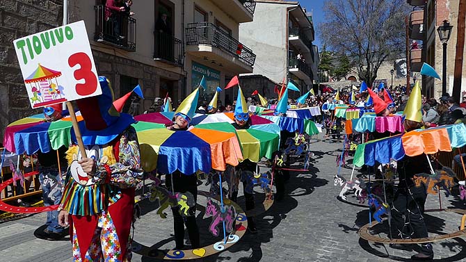 Desfile de Carnaval en Cebreros.