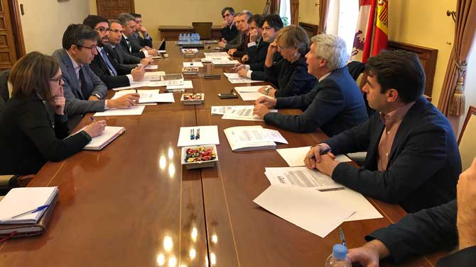 Comisión de seguimiento del trasvase de Las Cogotas.