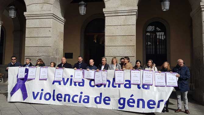 Concentraci&oacute;n contra la violencia de g&eacute;nero.
