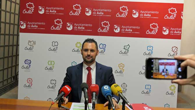 José Ramón Budiño tras la Junta de Gobierno Local.