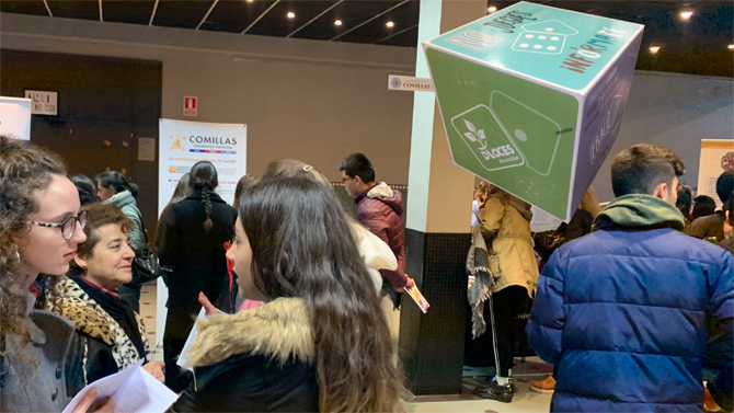 Feria preuniversitaria en el Colegio Diocesano.