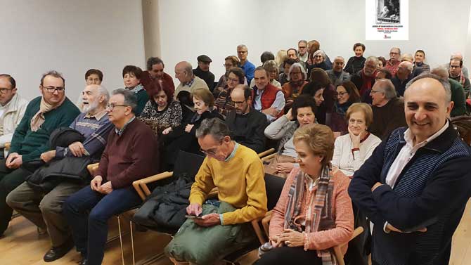 Jesús María Sanchidrián (derecha) en acto reciente.