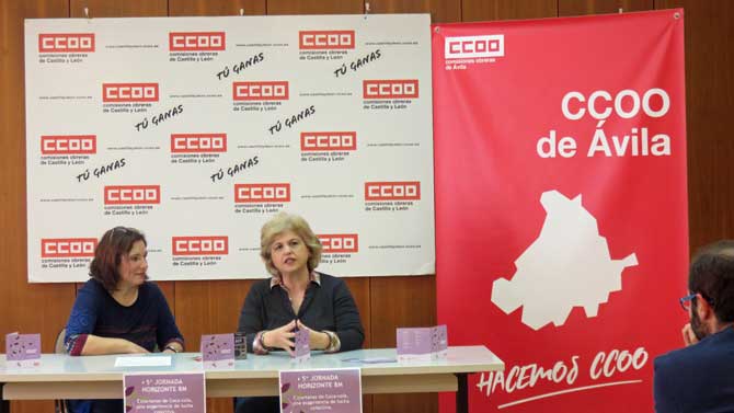 Intervención de Mercedes Pérez Merino en CCOO.