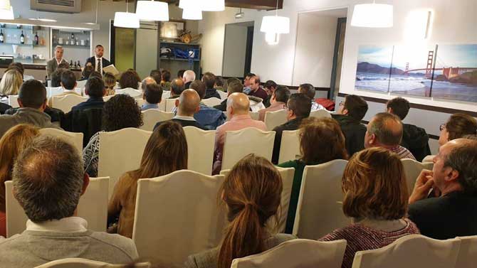 Asamblea general de Por Ávila, el viernes.