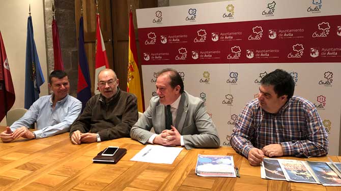 Humberto Mendoza, Juan Carlos del Pozo, &Aacute;ngel S&aacute;nchez y Ra&uacute;l Mu&ntilde;oz.