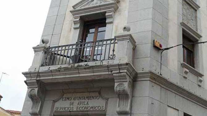 Servicios económicos del Ayuntamiento de Ávila.