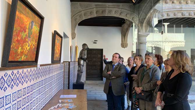 Exposición 'Taller de José Luis de Antonio’ en el Torreón de los Guzmanes.