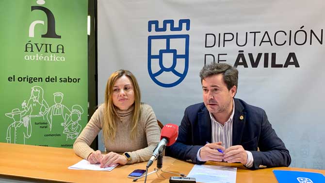 Presentaci&oacute;n de la presencia de &Aacute;vila en la feria Gustoko.