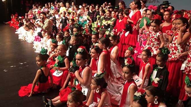 Participantes infantiles en 'Pasión por la danza'.