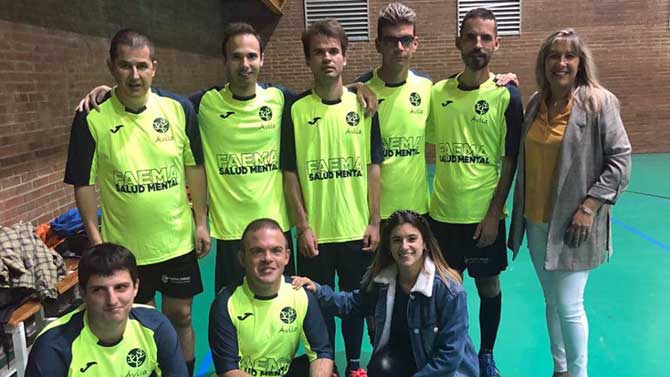 Equipo de Faema en la liga 'Mentegoles'.