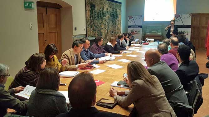 Reunión del la Estrategia de Desarrollo Urbano Sostenible e Integrado de Ávila (Edusi).