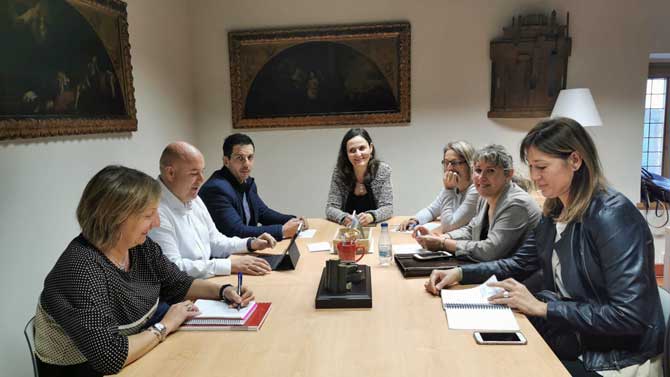 Reunión de la Mesa de Turismo de Ávila.