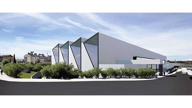 Proyecto de la nave de estampaci&oacute;n de Nissan.