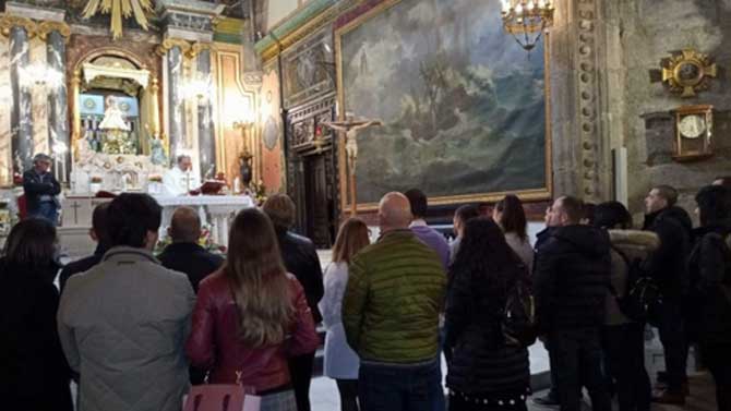 Bendición de novios en el Santuario de Sonsoles.