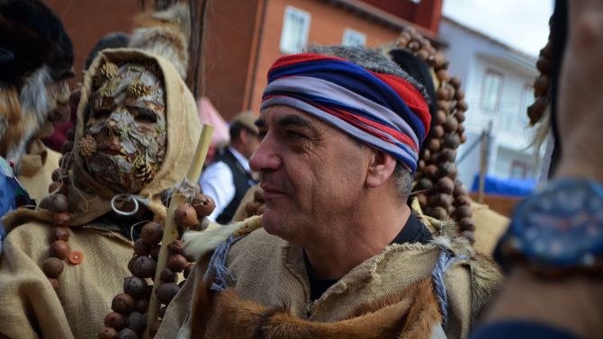Senén Fernández en Mascarávila. Foto; J.M.Sanchidrián.