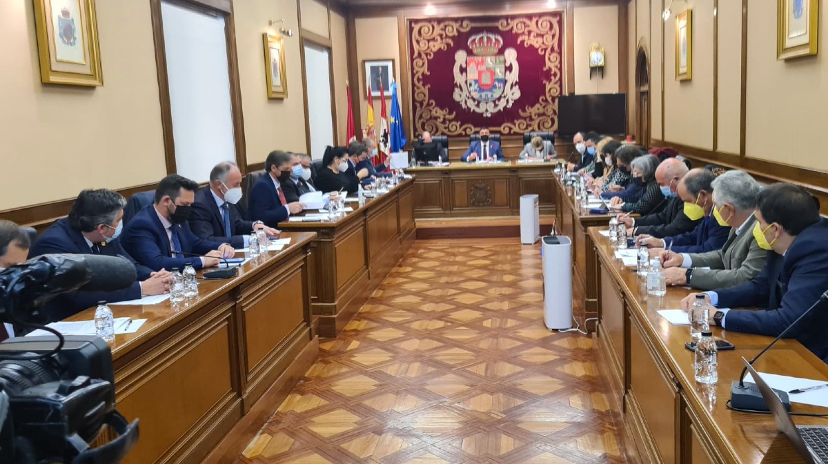 Pleno de febrero en la Diputación de Ávila.