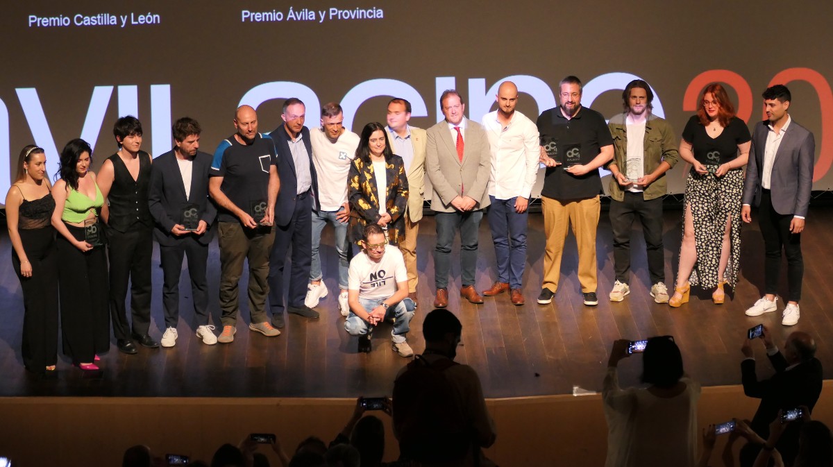 Entrega de premios de Avilacine en 2022.