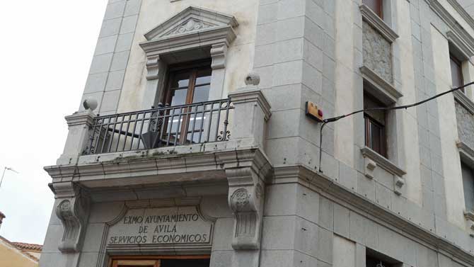 Servicios económicos del Ayuntamiento de Ávila.