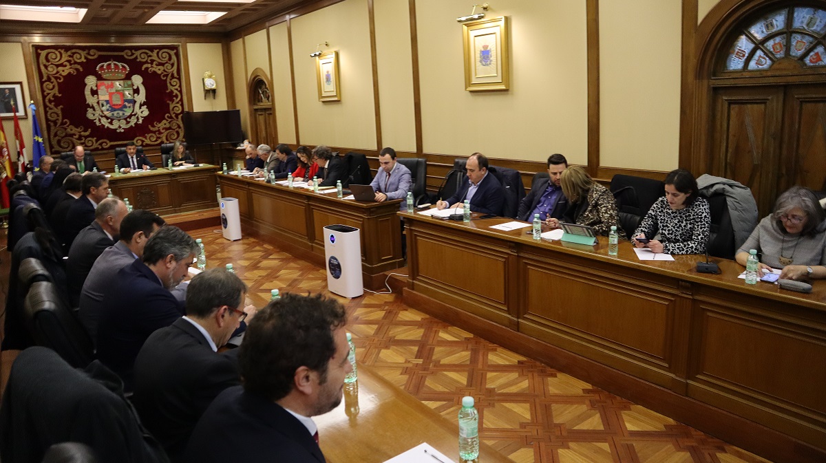 Pleno de febrero en la Diputación de Ávila.