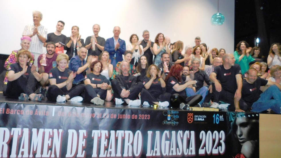 Entrega de premios del Certamen Lagasca en 2023.