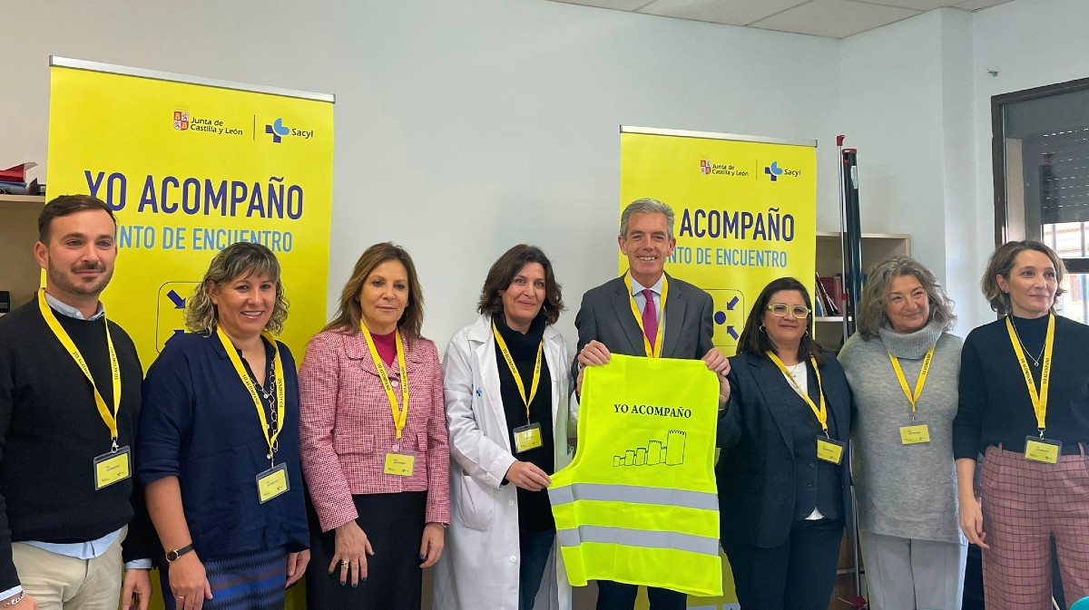 Presentación del programa 'Yo acompaño' en Muñana.