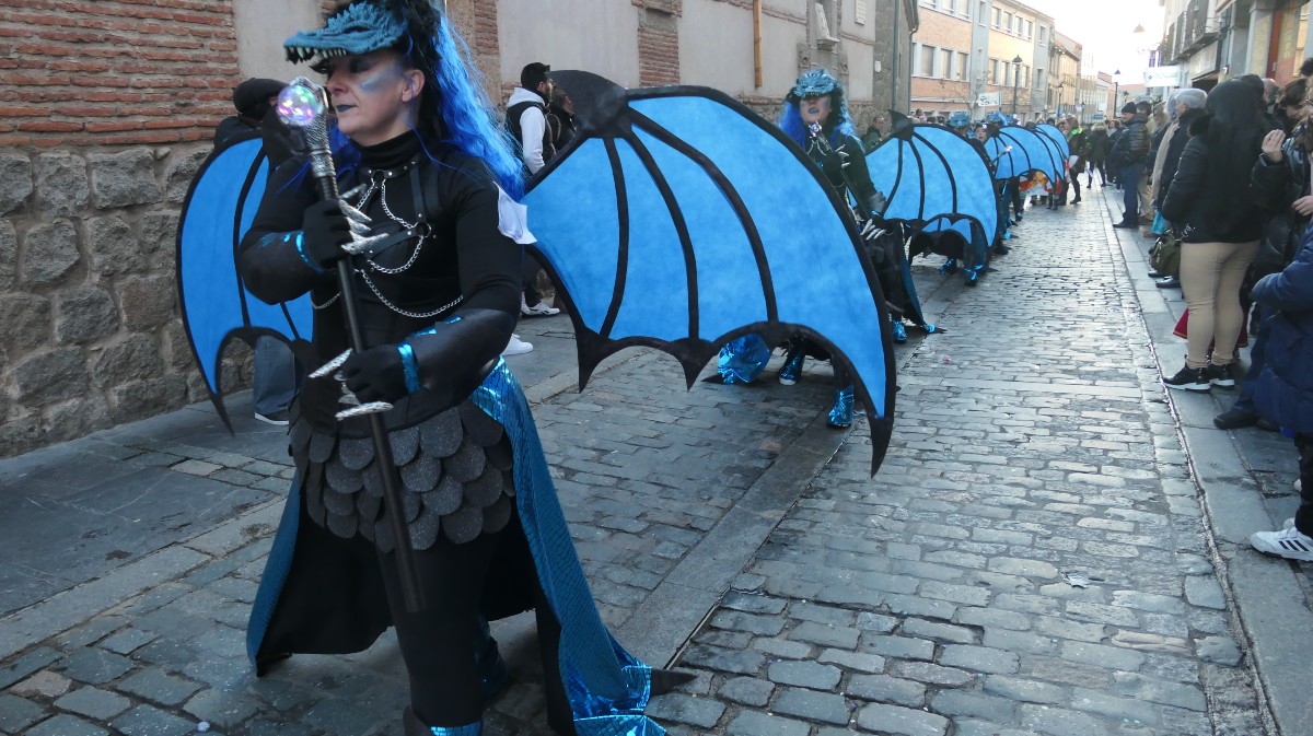 Desfile de Carnaval en Ávila.