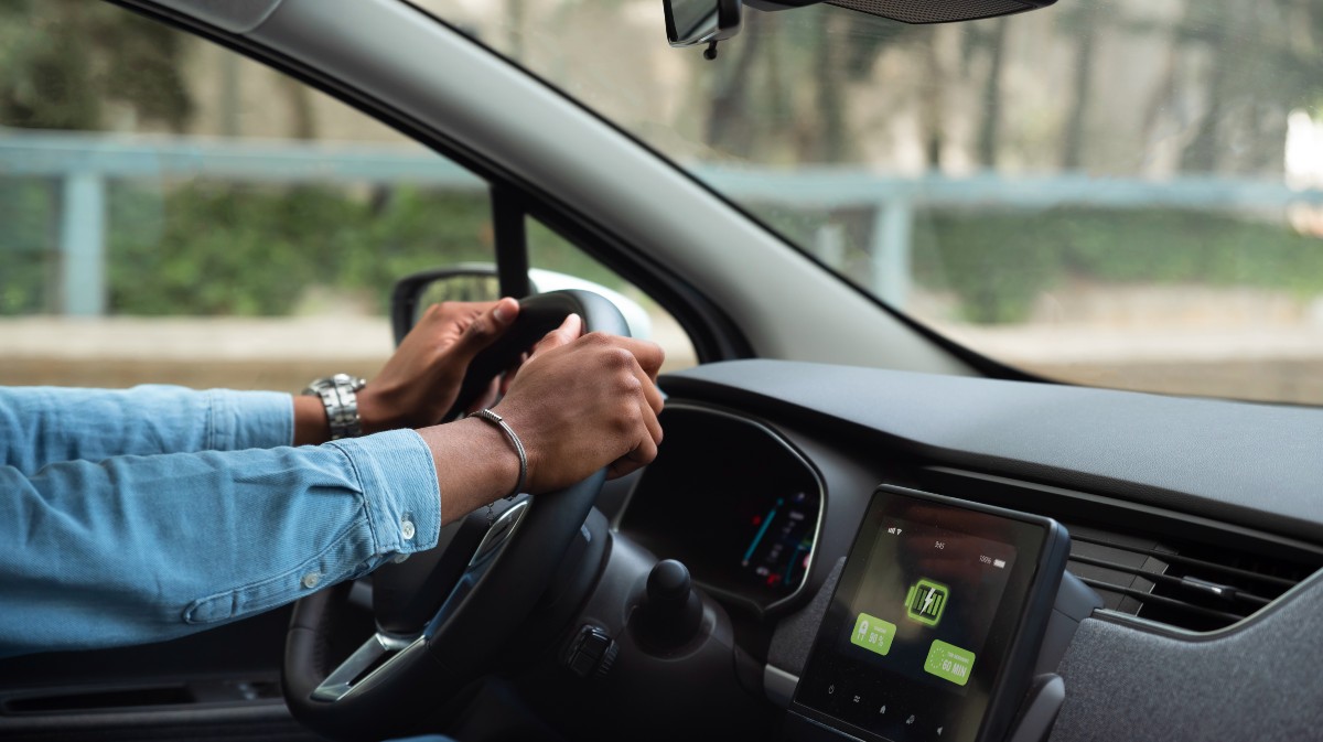 Imagen de archivo de un conductor.