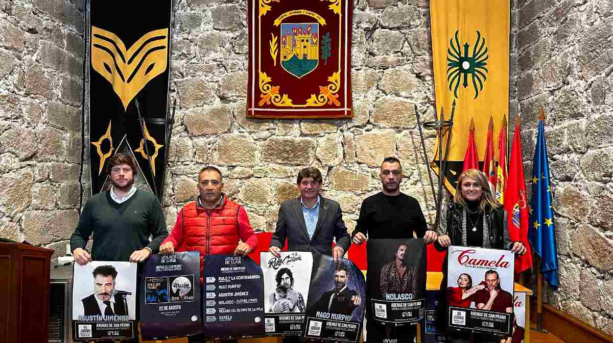 Presentación de Noches de Luna en Arenas