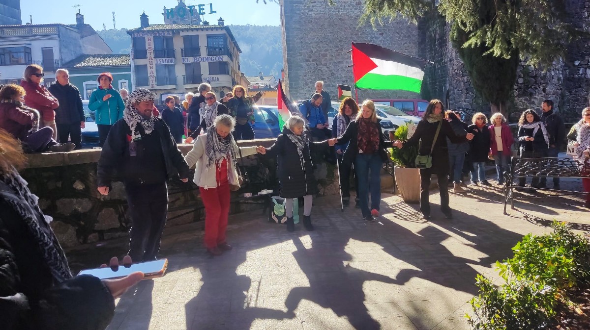 Concentración por Palestina el sábado en Arenas de San Pedro.