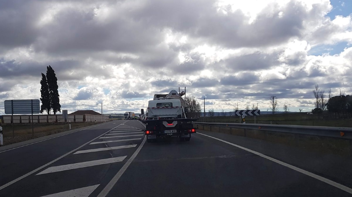Corte de la Nacional 403 a las 14 horas del lunes.