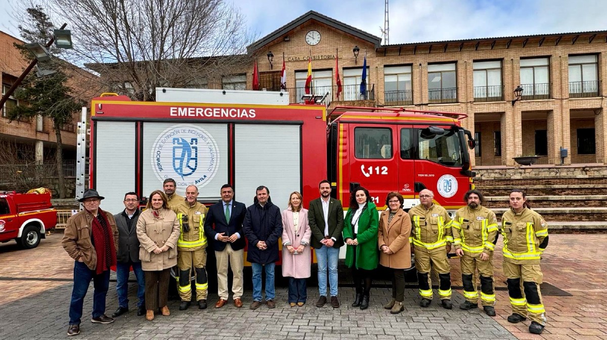 Sotillo de la Adrada cuenta con una nueva autobomba.