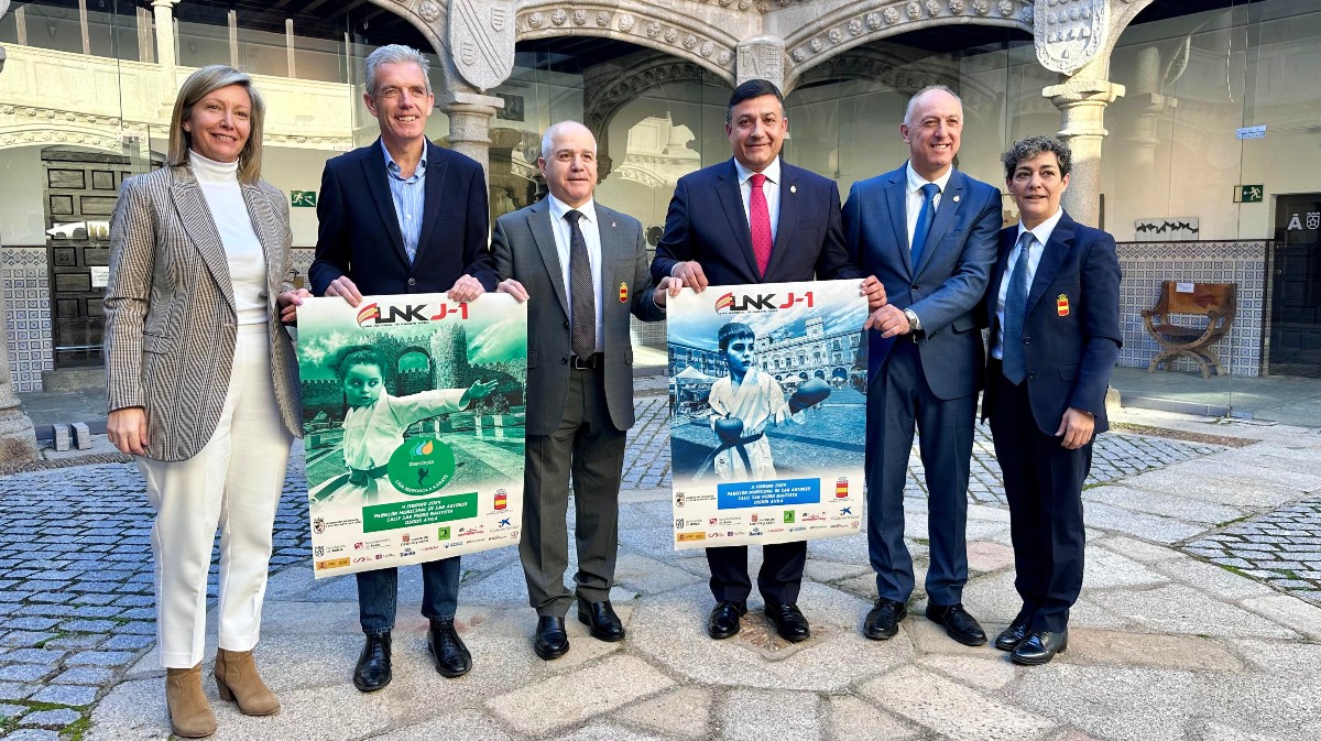Presentación de la Liga Nacional de Kárate Infantil.