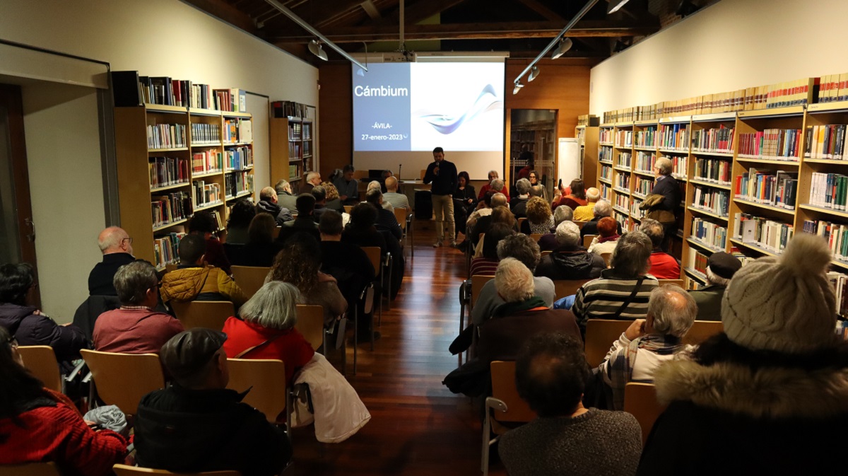 Imagen de archivo de un acto de Cámbium.