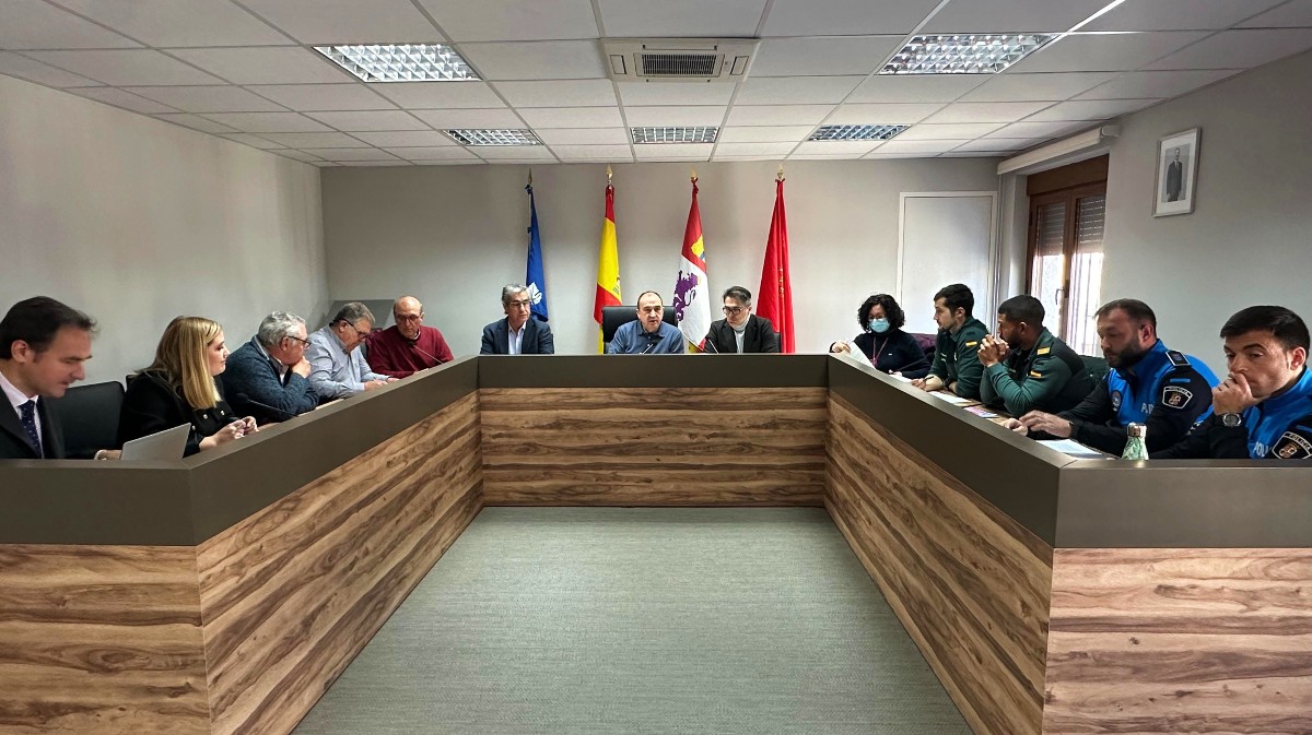 Reunión de la Junta Local de Seguridad de Cebreros.