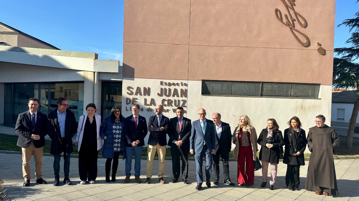 Presentación en Fontiveros del plan para la ruta 'De la cuna al sepulcro'.