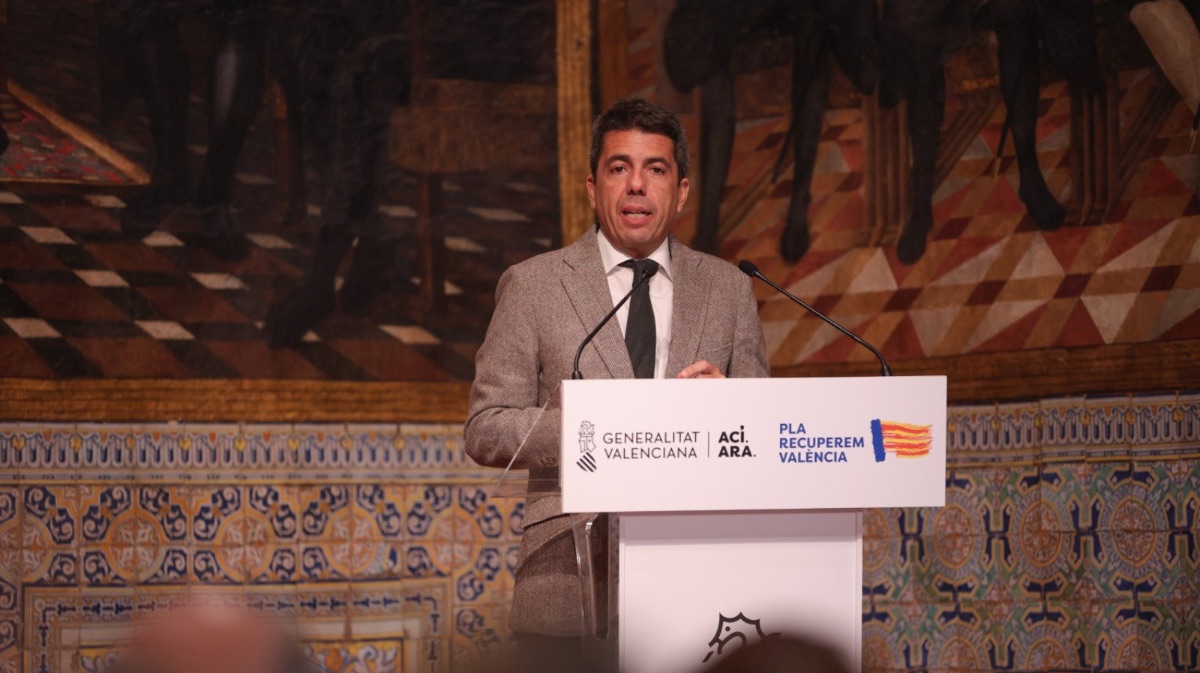 Carlos Mazón, presidente de la Generalitat Valenciana. Foto: @ carlos_mazon_