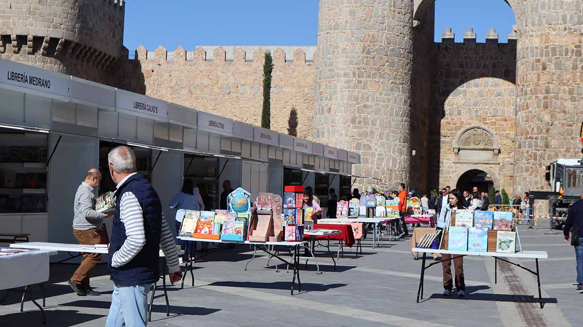 Feria del Libro en Ávila.