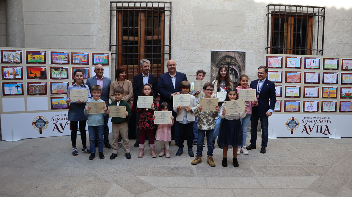 Arranca el concurso escolar de dibujo sobre la Semana Santa de Ávila