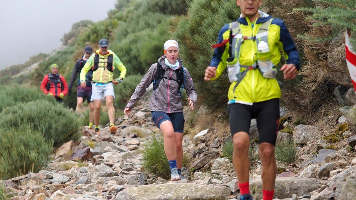 Actividad deportiva en la Sierra de Gredos.