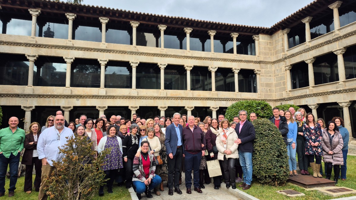 Emotiva despedida al vigilante en la Delegación Territorial de la Junta en Ávila