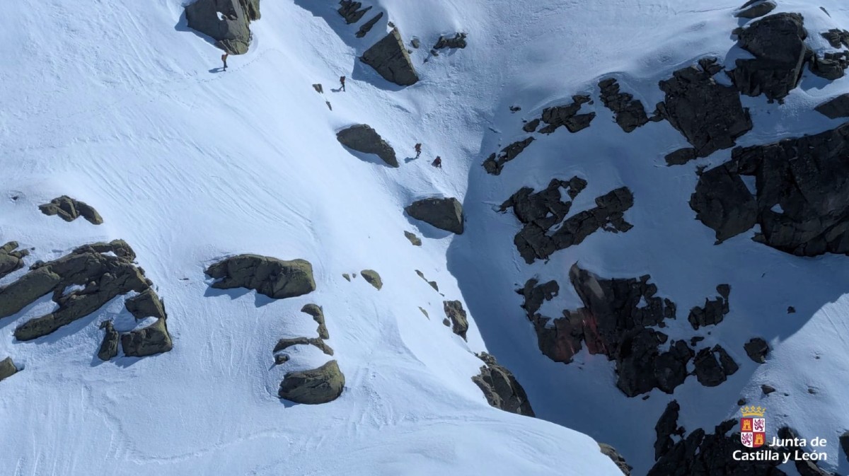 Rescate de un monta&ntilde;ero herido en el pico Morez&oacute;n.