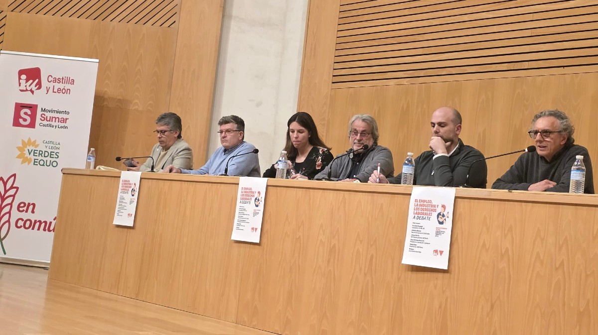 Pindado (IU) esboza su programa ante sindicatos y patronal