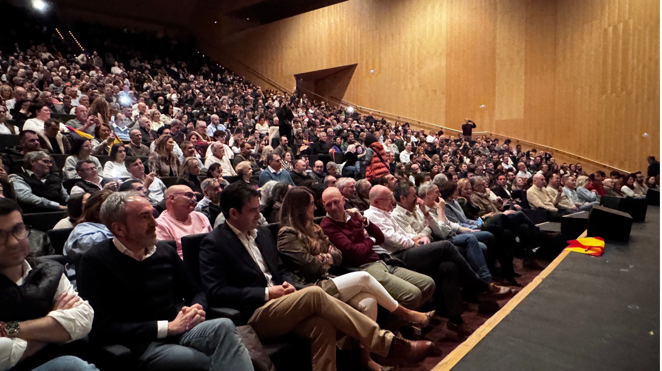 Acto de Vox en el Lienzo Norte