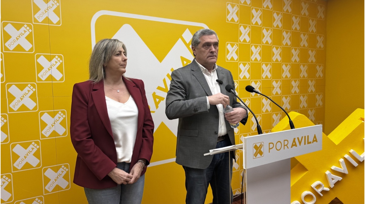 Pedro Pascual y Paloma del Nogal, candidatos a las cortes de Por &Aacute;vila