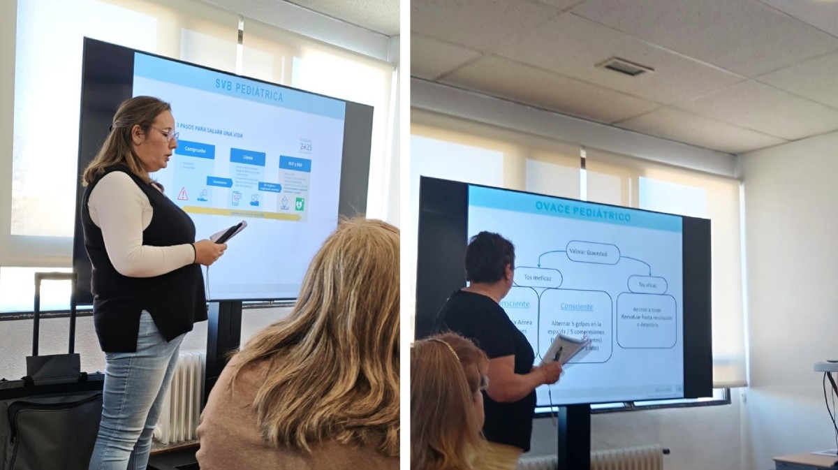 Jornada de formaci&oacute;n sobre el uso de desfibriladores en CSIF.