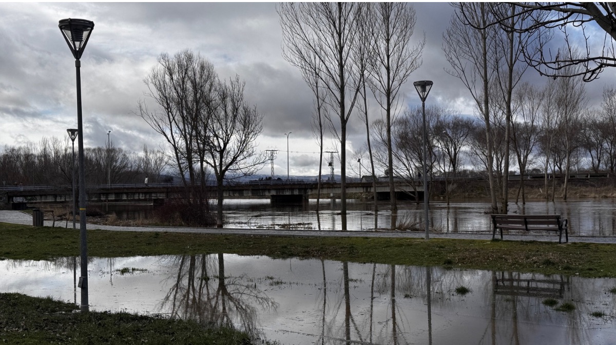 VÍDEO | Crecida del río Adaja: El Soto precintado y se recomienda extremar precauciones