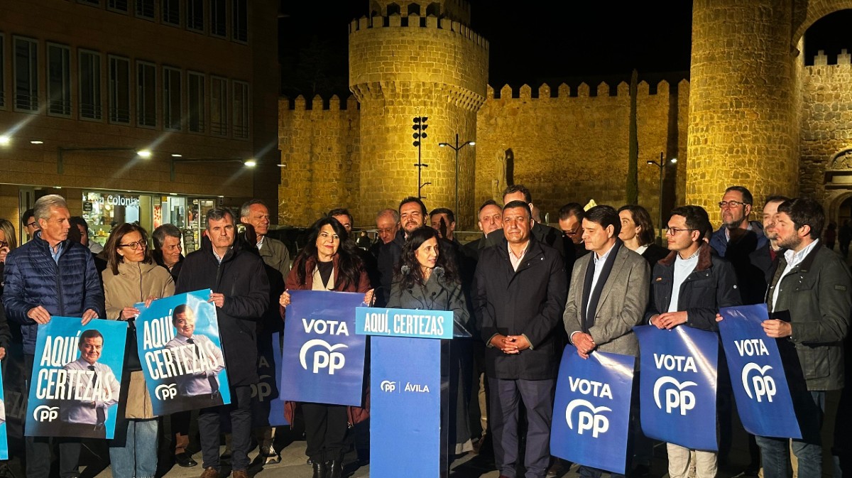 Presentaci&oacute;n del PP en la tarde del jueves.