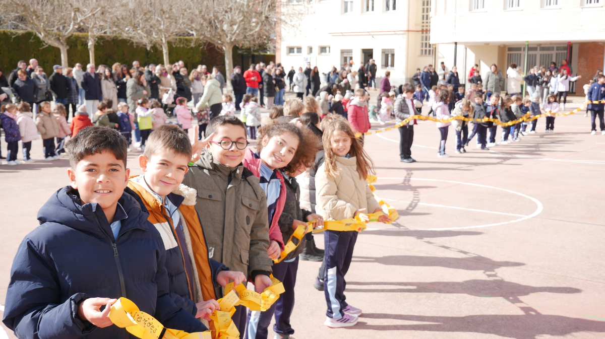 El Colegio Amor de Dios de Arévalo se une a la lucha contra el cáncer infantil